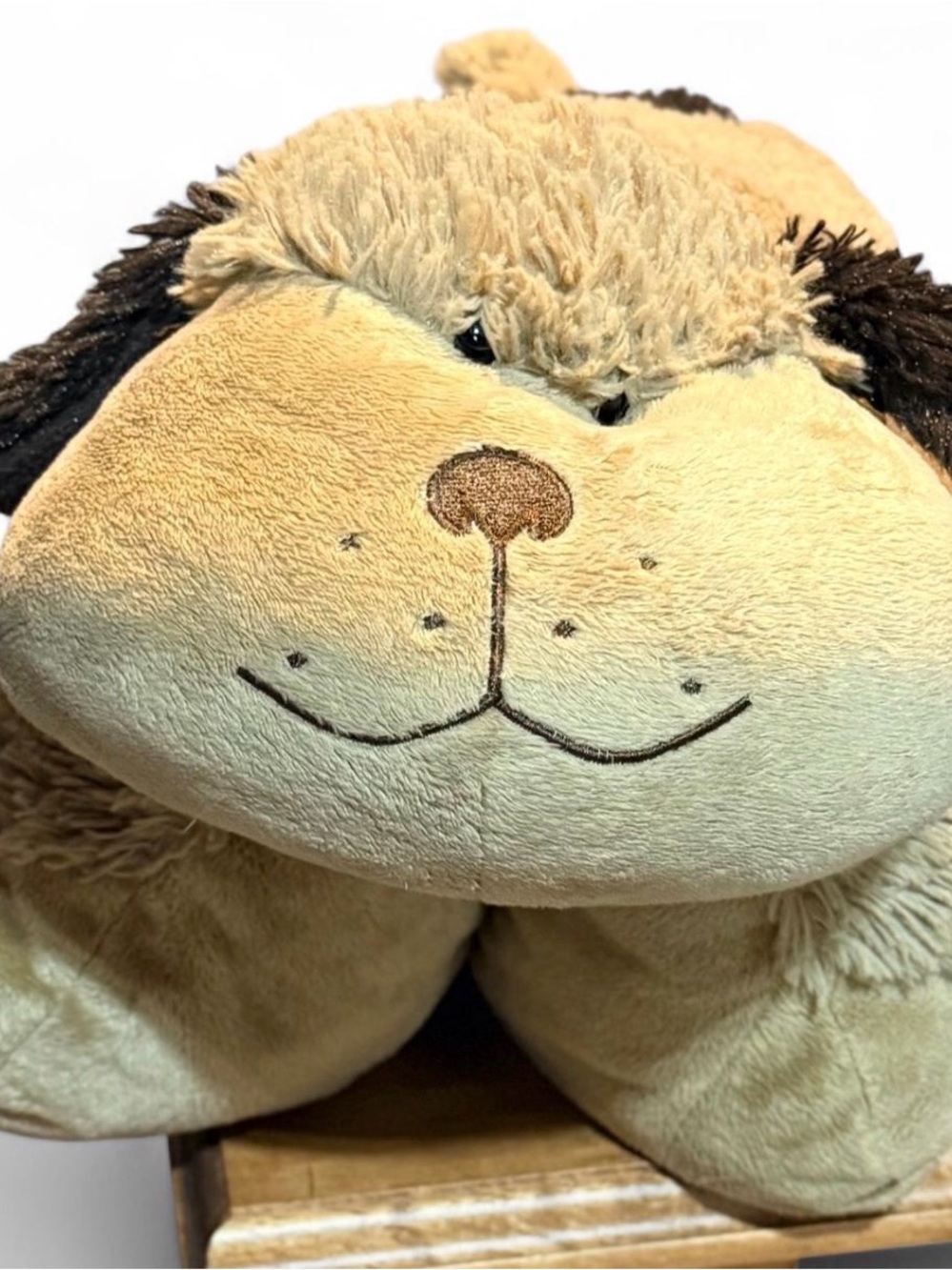 Vintage Pillow Pets Snuggly Puppy Dog 18 Inch Plush